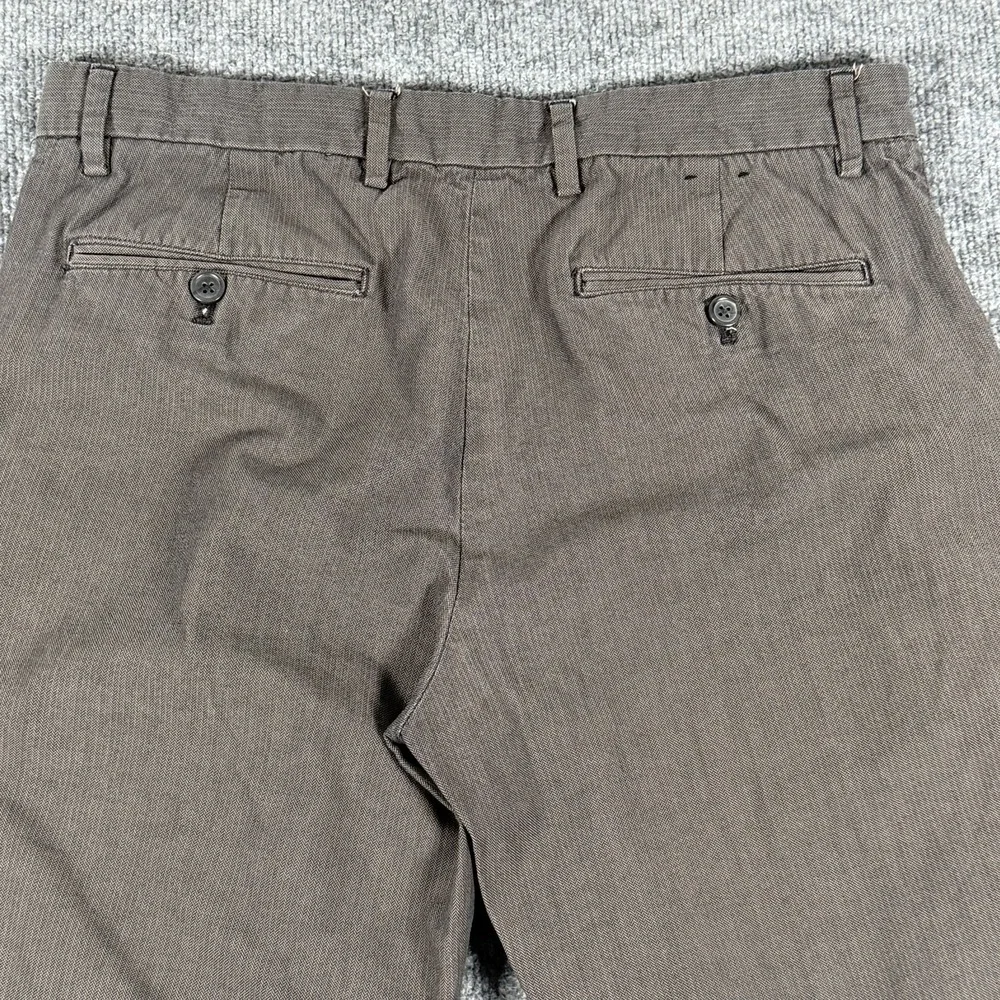 Banana Republic Pants Mens 32x34 Gray Aiden Fit Corded Cotton‎ Casual Chino